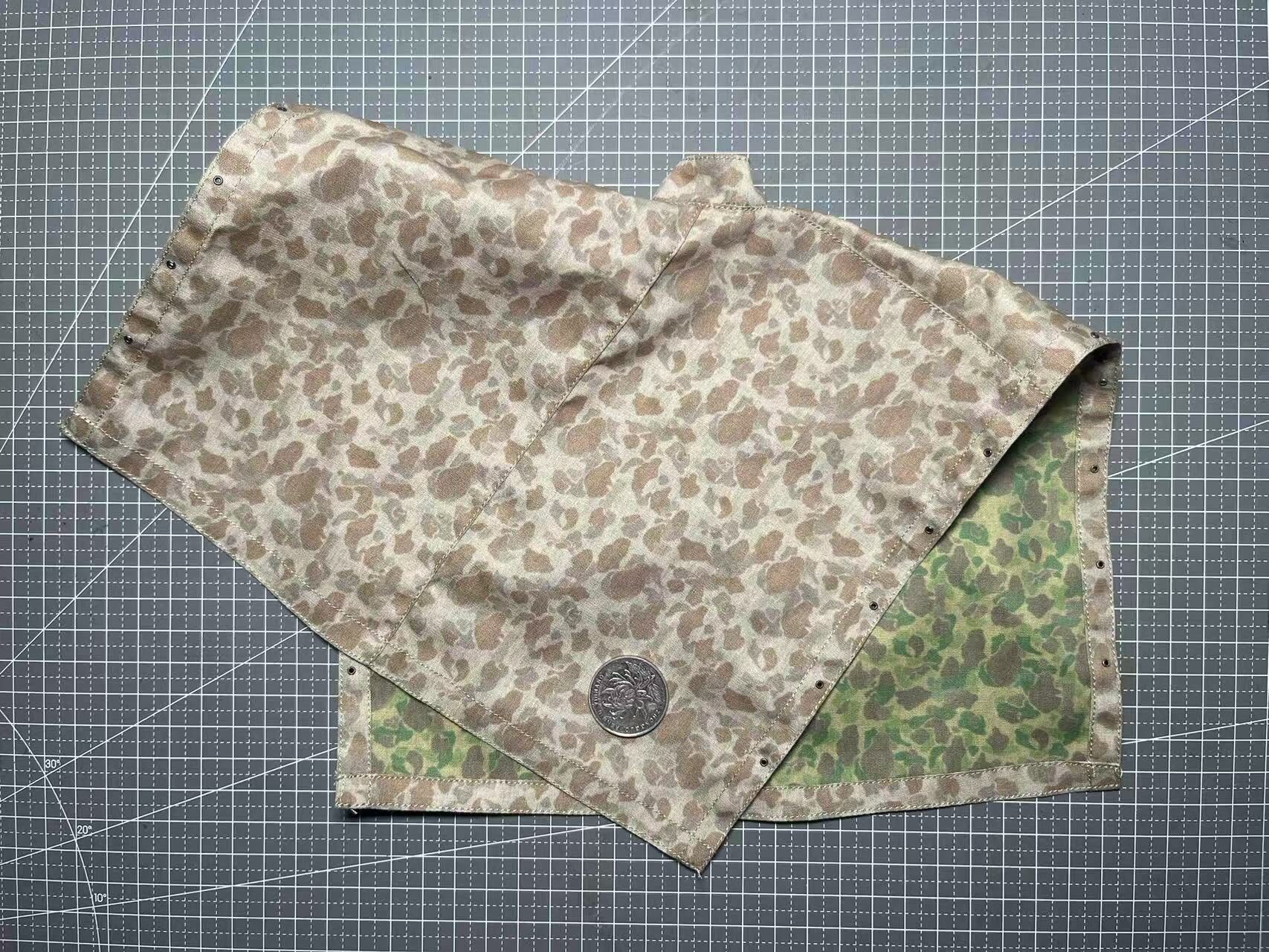 USMC Camo Poncho FP013